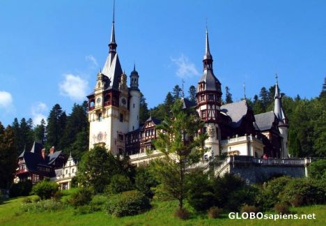 Postcard Peles Castle