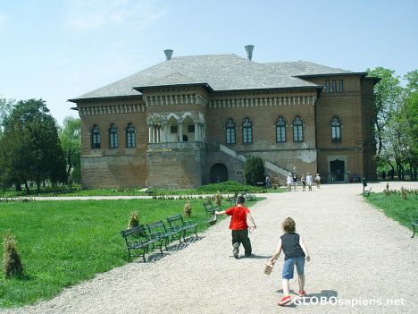 Postcard The inner court of the palace