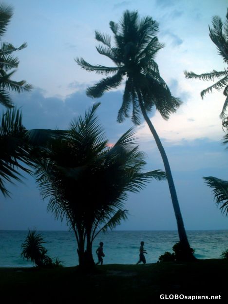 Postcard Dusk in Boracay