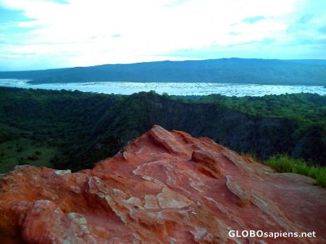 Postcard Rocks at the Crater