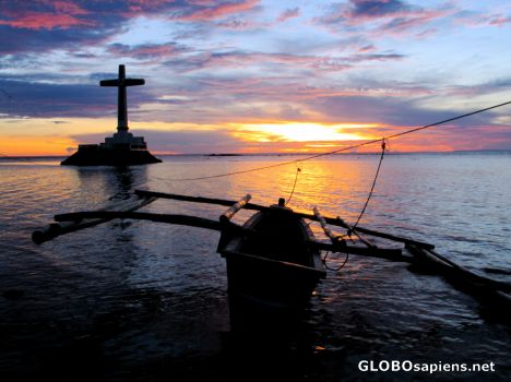 Postcard Sunken Cemetery, Catarman, Camiguin Island