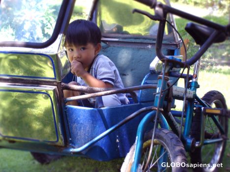 Postcard kids in the philippines
