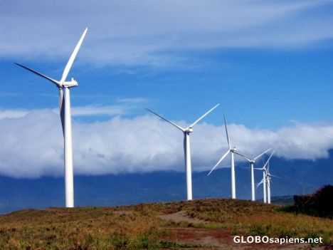Postcard Bangui Wind Farm
