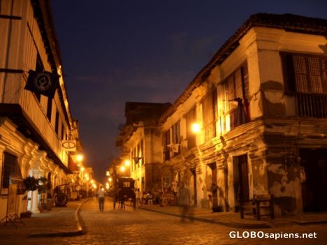 Postcard the old vigan