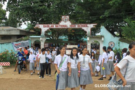 Postcard Basilan National Highschool