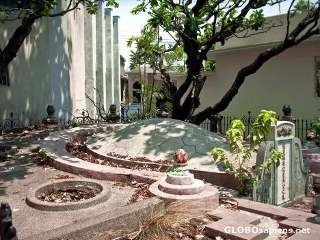 Postcard Philippines,Manila,Chinese cemetery