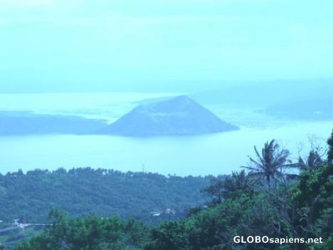 Postcard Taal Volcano