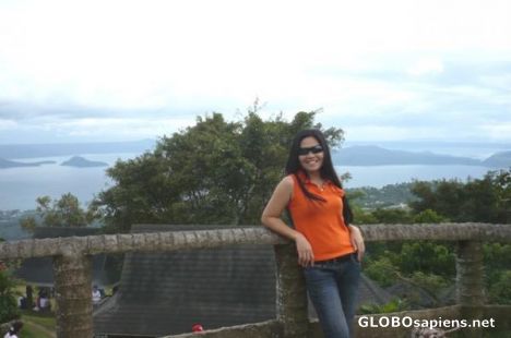 Postcard Taal Volcano