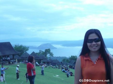 Postcard Taal Volcano