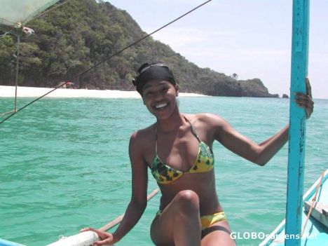 Postcard Me being a pirate in Boracay