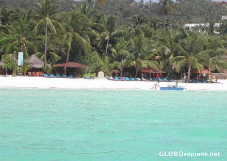 Postcard Northern end of White Beach