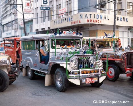 Postcard Decorated vans