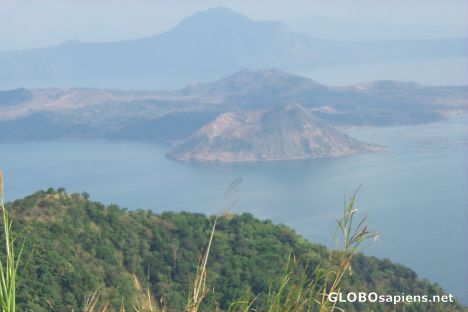 Postcard Taal Volcano