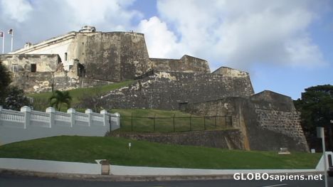 Postcard Fort San Cristobal