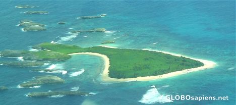 Postcard The cay