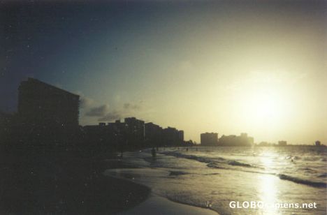 Postcard Sunset, San Juan