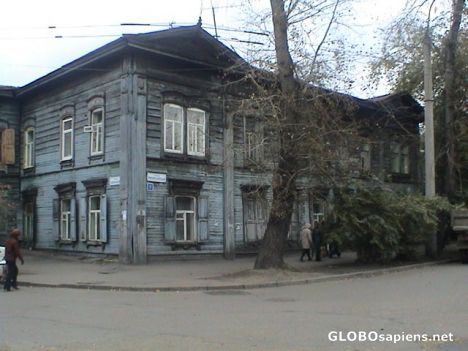 Postcard Wooden House