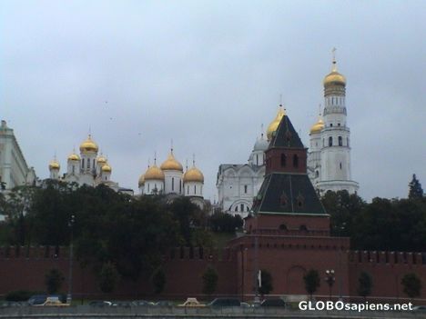 Postcard Kremlin Wall