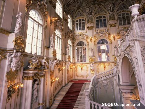 Postcard The Hermitage Inside