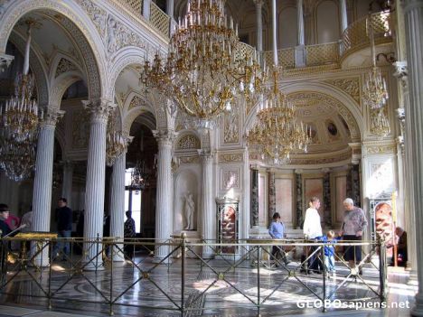 Postcard The St. Isaac's Cathedral Inside