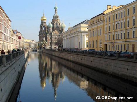 Postcard The Church on Spilled Blood
