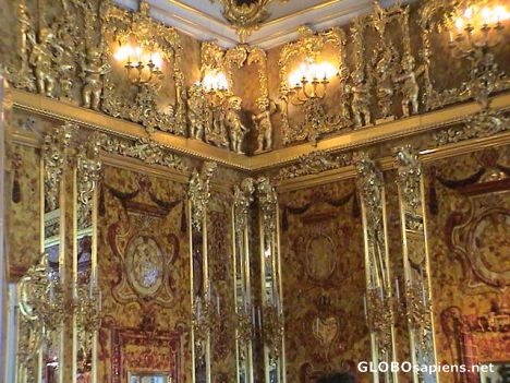 Postcard The Amber Room