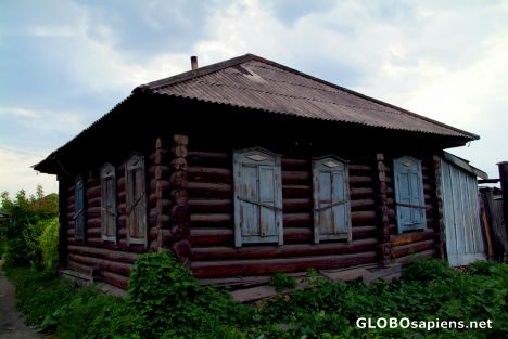 Postcard Biysk - Siberian House
