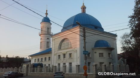 Postcard The White Mosque