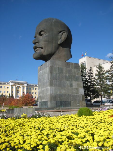 Postcard Lenin´s Head