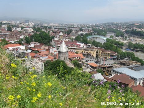 Postcard tiblisi-georgia