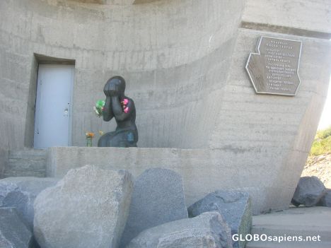 Monument to the victims of the horrors of Stalin