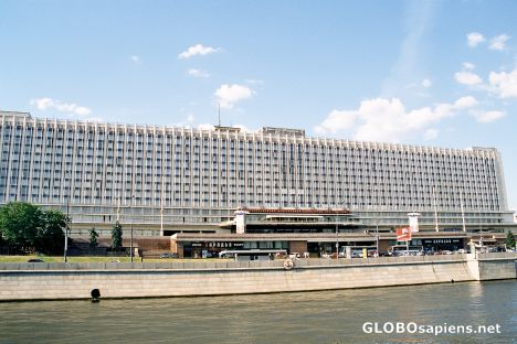 Postcard The Hotel Russiya