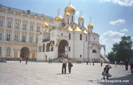 Postcard Moscow Kremlin - The council of Annunciation