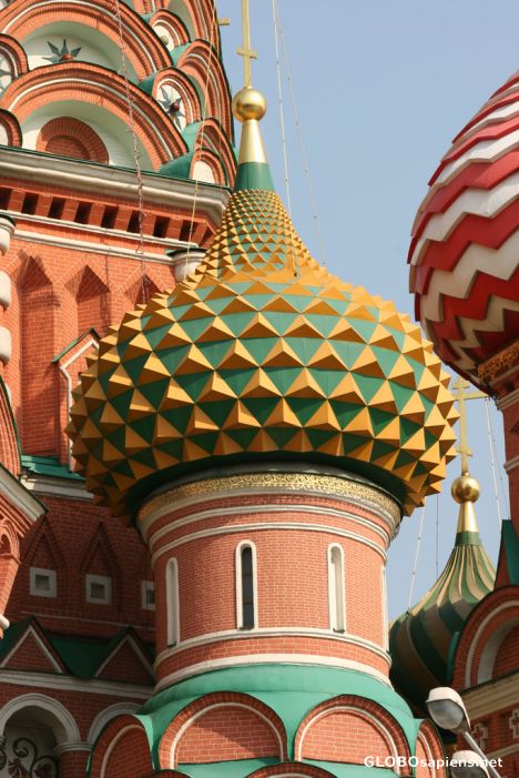 Postcard Detail of St Basil´s Church