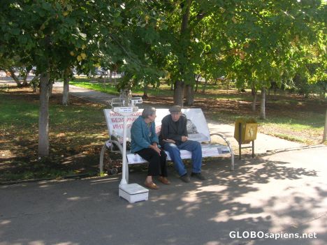 Postcard Telling your weight for 50 kopecks