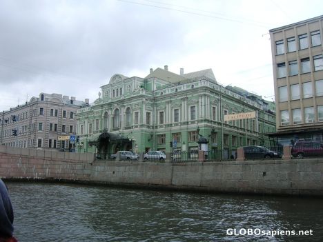 Postcard Leshtukov Bridge