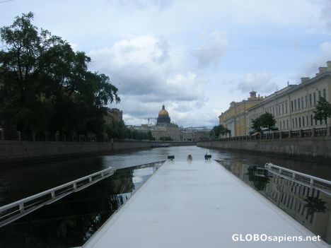 Postcard St Isaac Cathedral on sight