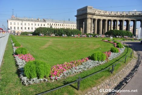 Postcard Kazan Cathedral in St. Petersburg