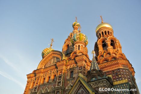 Postcard Church of the Savior on Blood