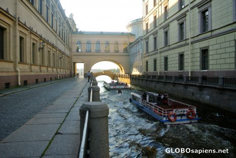 Postcard Saint Petersburg - Winter Canal
