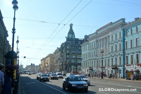 Postcard Saint Petersburg - Nevsky Prospect