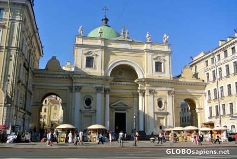 Postcard Saint Petersburg - Church