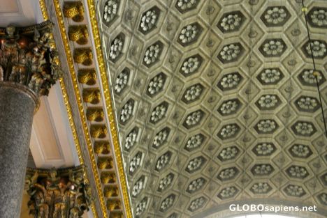Postcard Saint Petersburg - inside the Kazan Cathedral