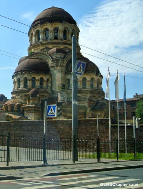 Postcard St. Petersburg - Church of Our Lady the Merciful