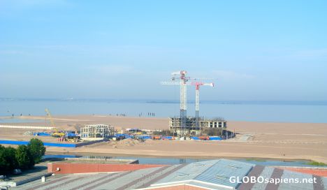 Postcard View from hotel Park Inn-Pribaltiyskaya