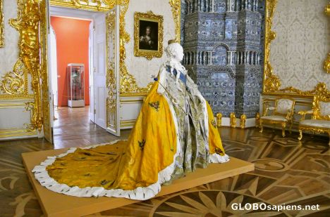 Postcard Tsarskoye Selo - Catherine Palace