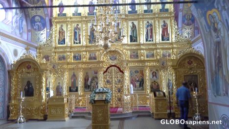 Rich altar of Troitsky sobor