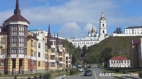 Postcard Tobolsk Kremlin
