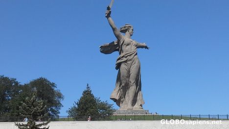 Postcard Mother Russia