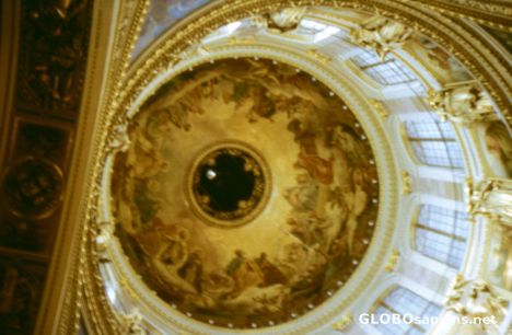 Postcard Cathedral-Foucault Pendulum